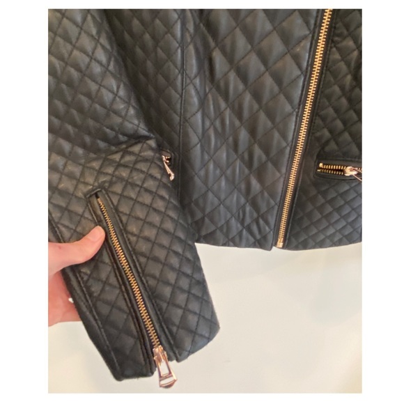 Cole Haan Leather Jacket - Picture 2 of 6